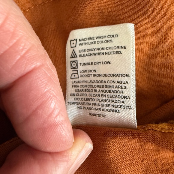 Texas Longhorn Women's Bundle -Long Sleeve Burn out Top, bracelet and ring - Picture 8 of 13